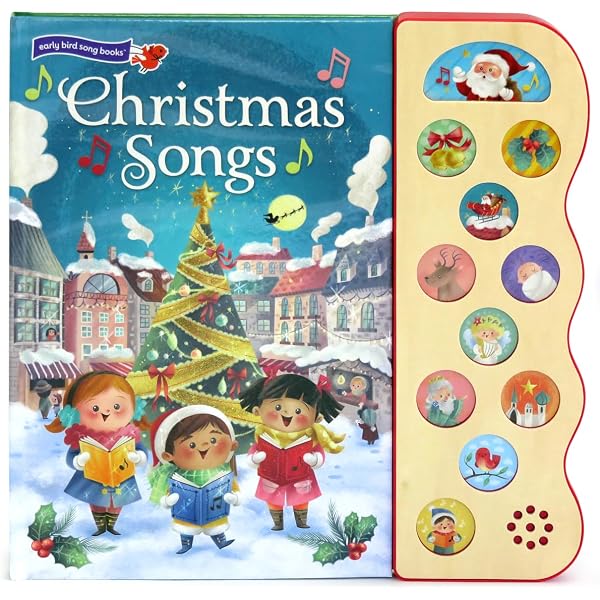Amazon.com: Holly Jolly Santa Songs - Children's Christmas Book